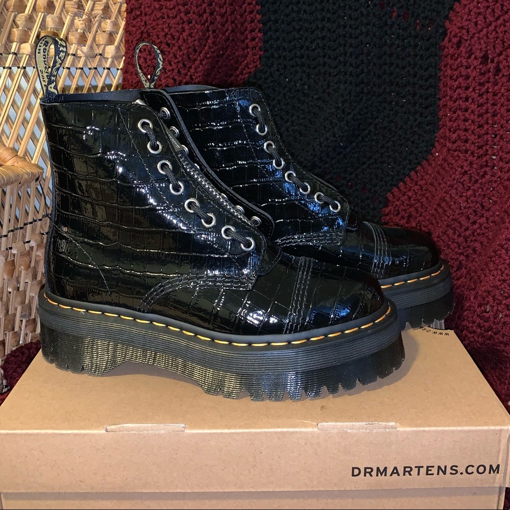 Dr. Martens Croc Sinclair boots
